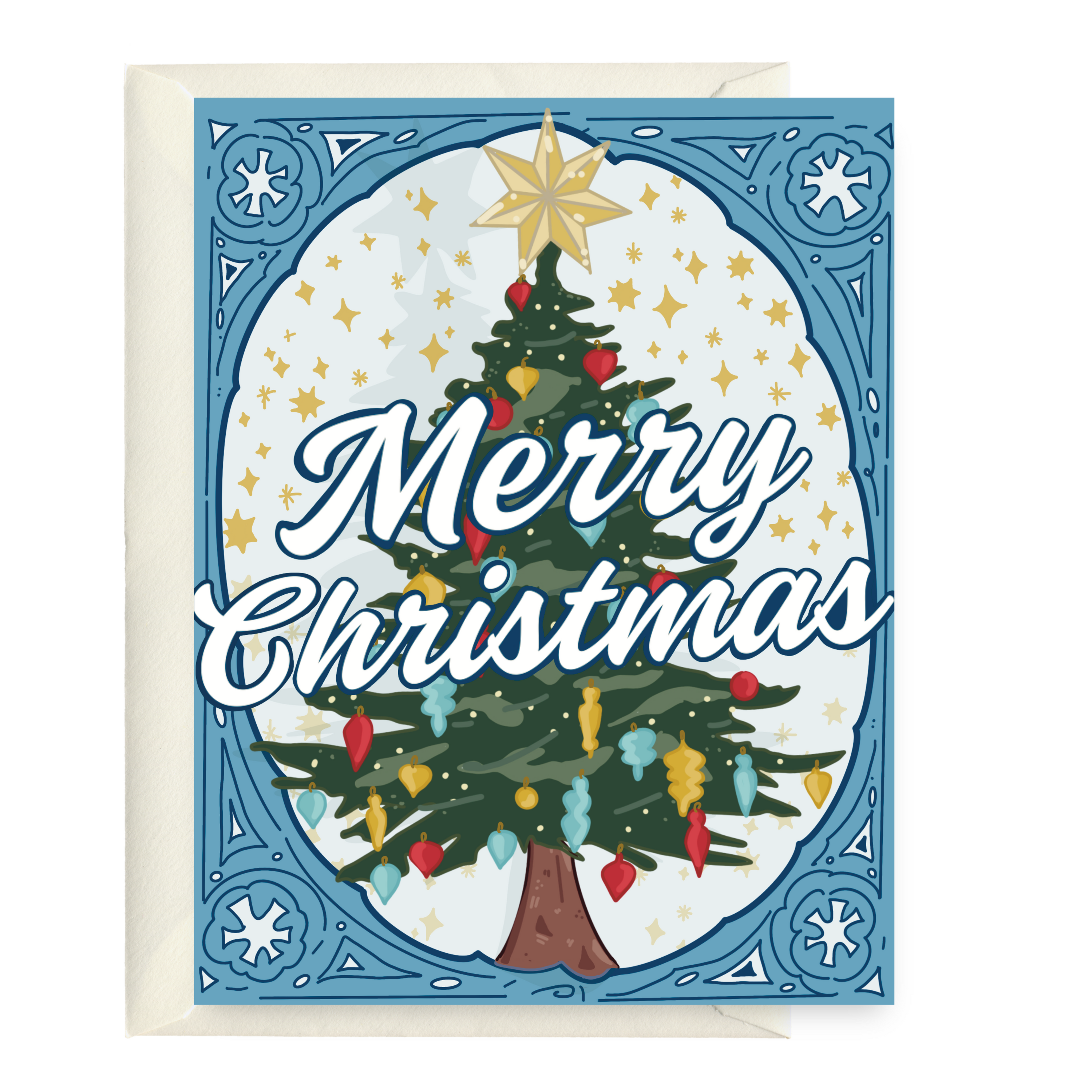 Merry Christmas Tree Card