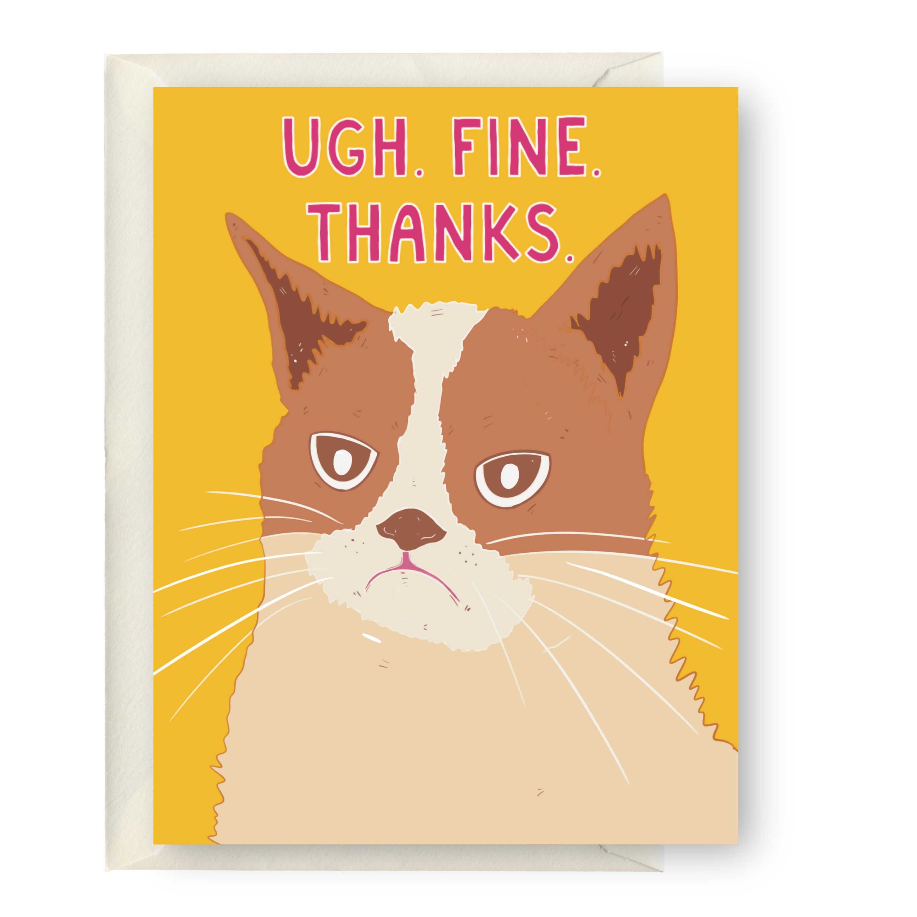 Ugh. Fine. Thanks.