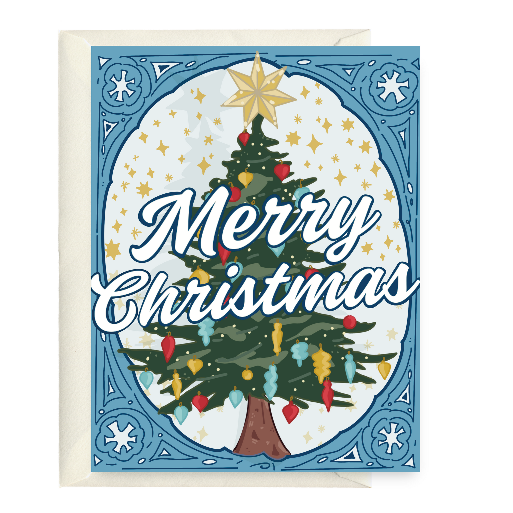 Merry Christmas Tree Card