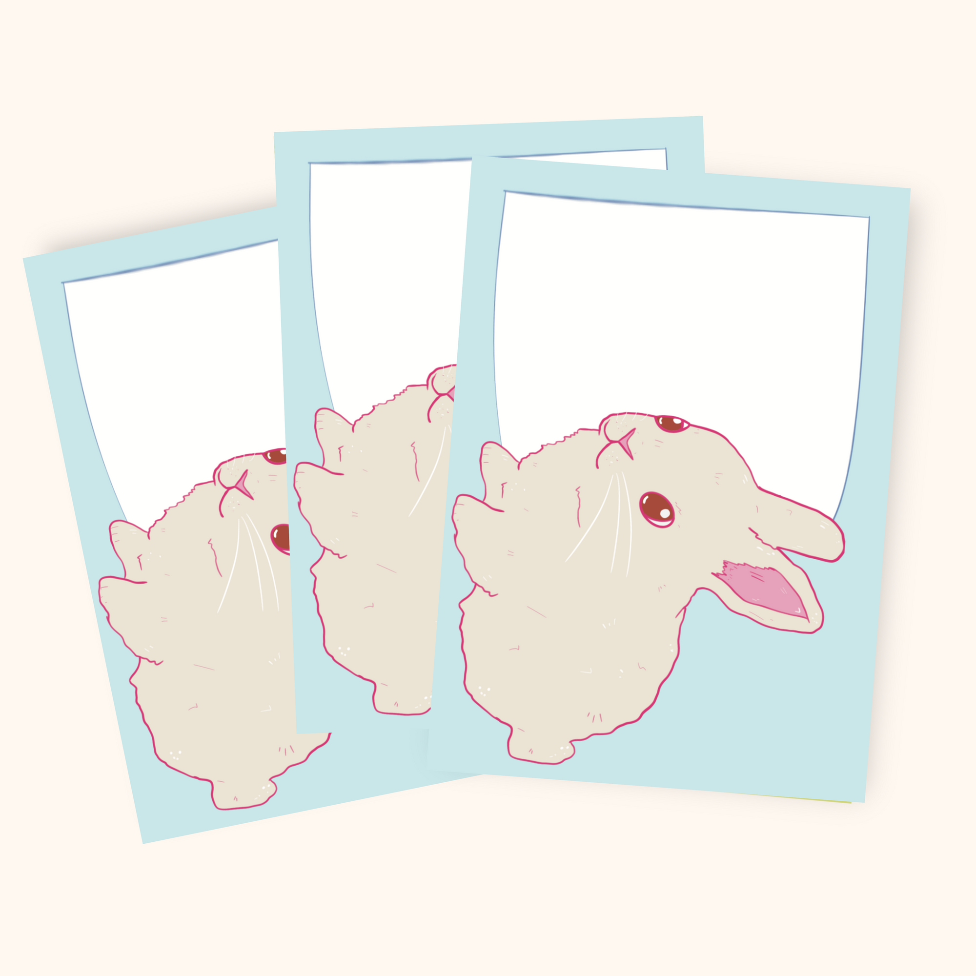 Bunny Mini Notecard Set