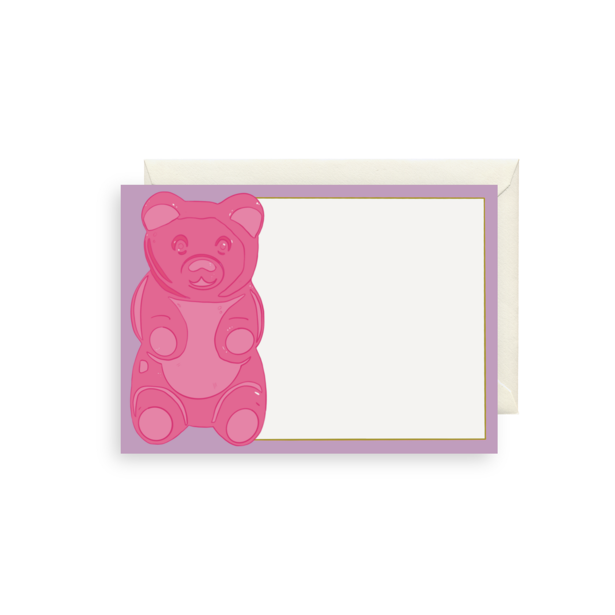 Gummy Bear Mini Notecard Set