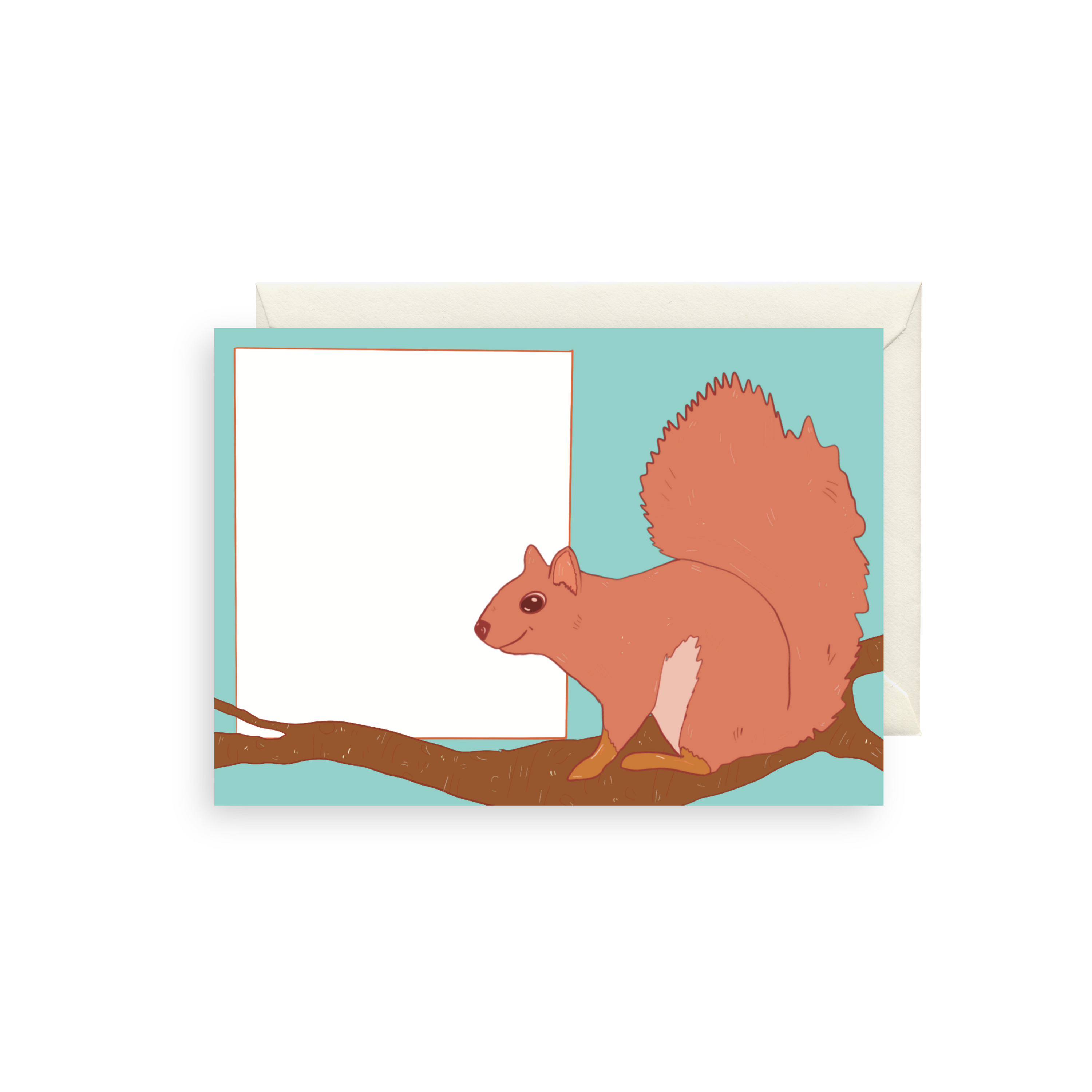 Squirrel Mini Notecard Set