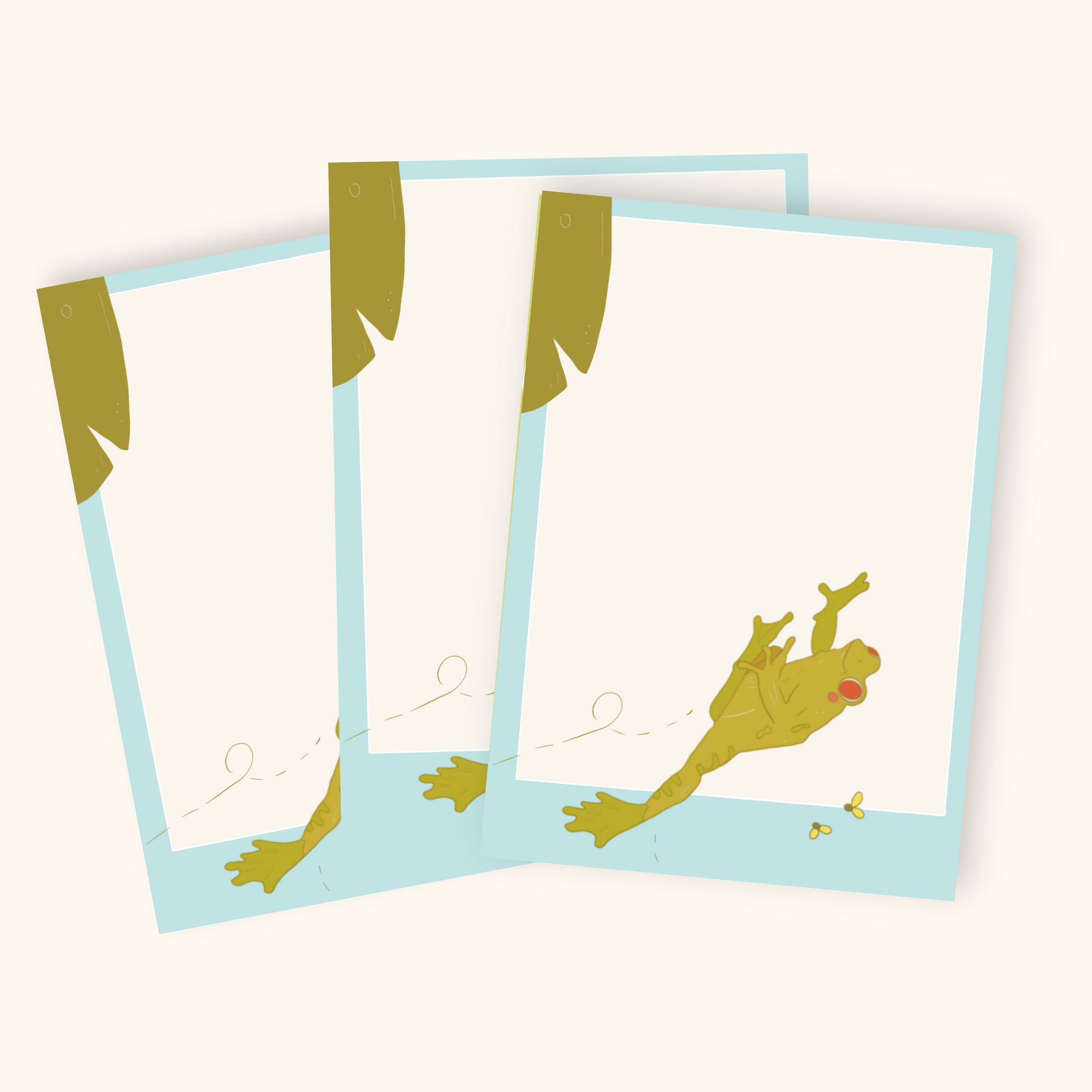 Froggy Mini Notecard Set