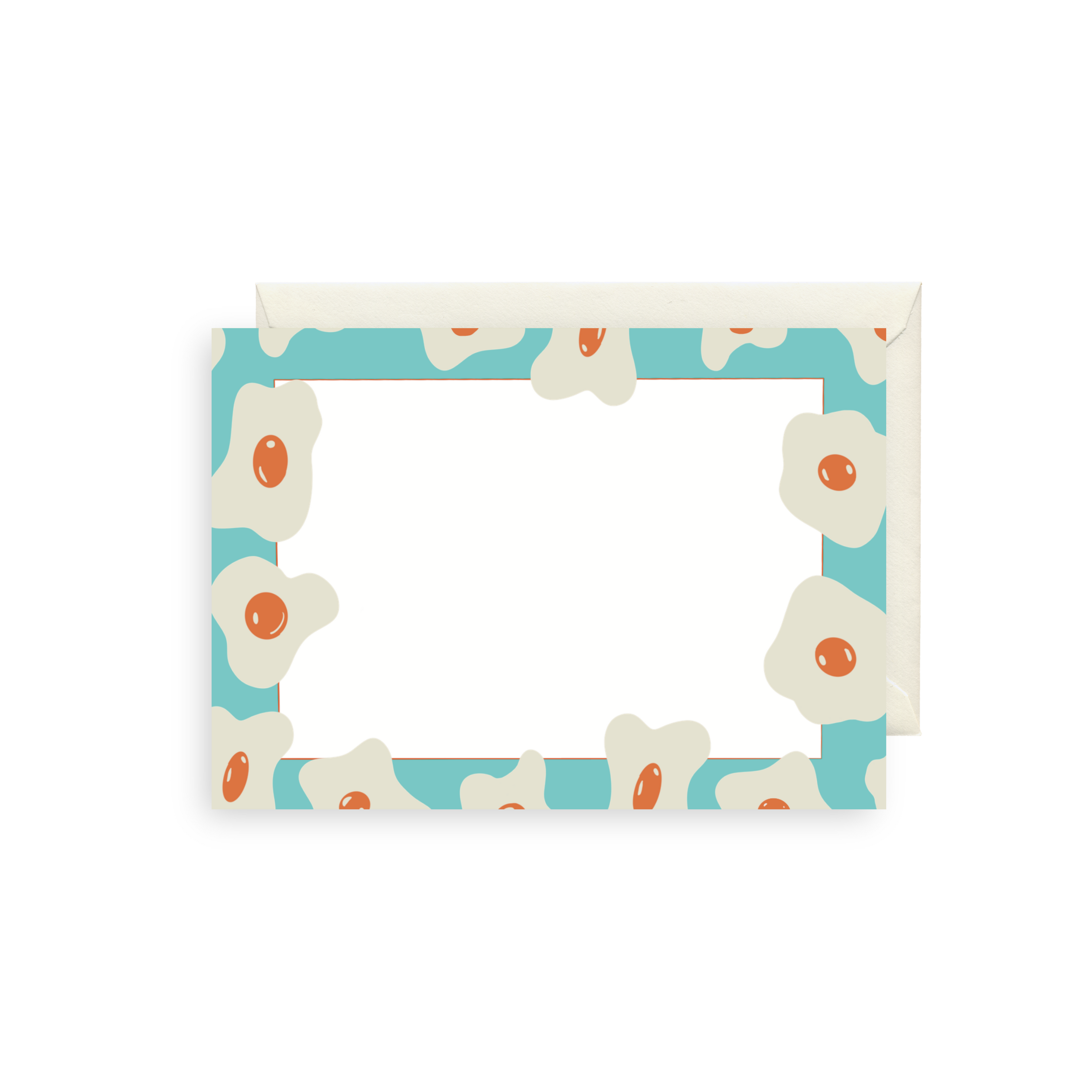 Sunny Side Up Eggs Mini Notecard Set