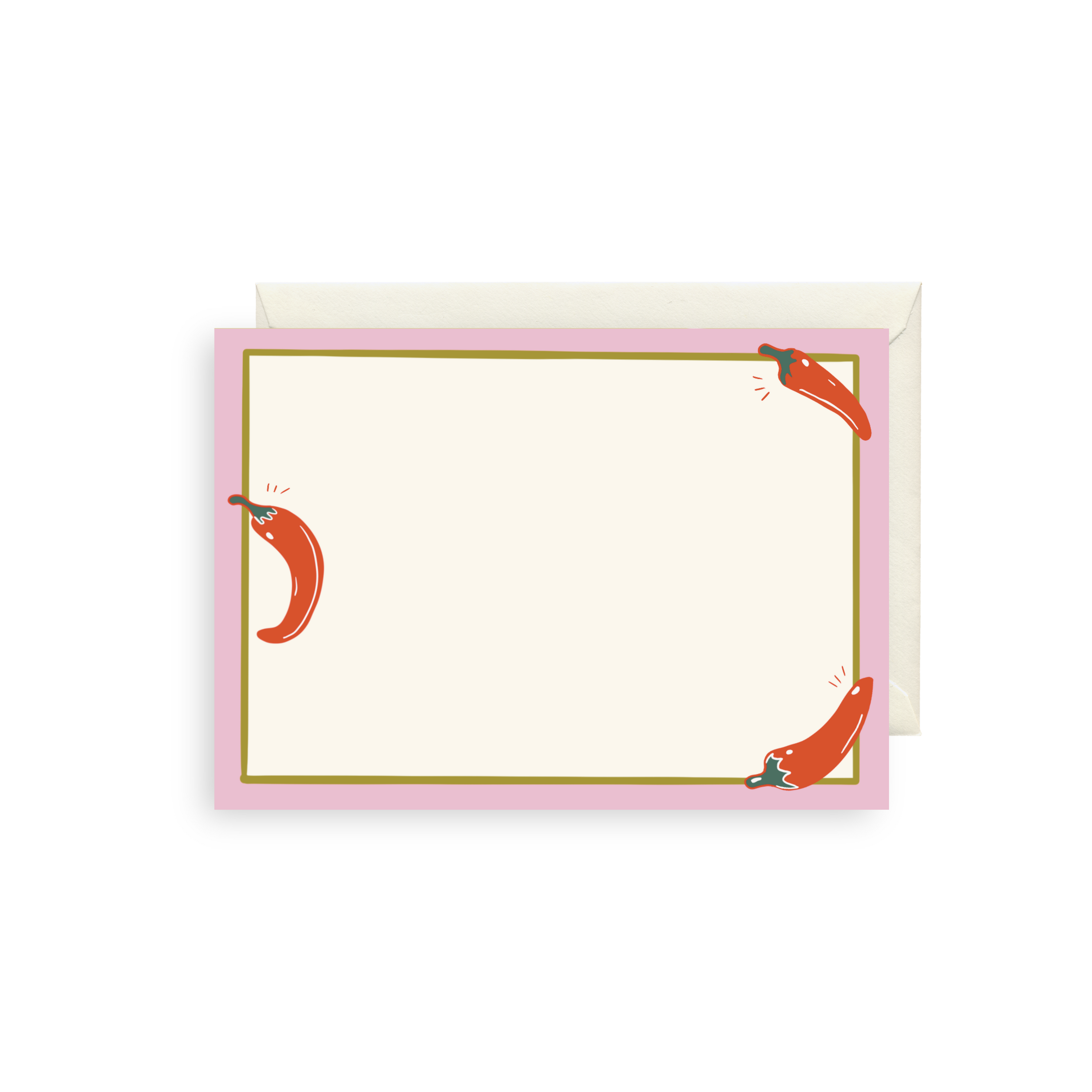 Chili Pepper Mini Notecard Set